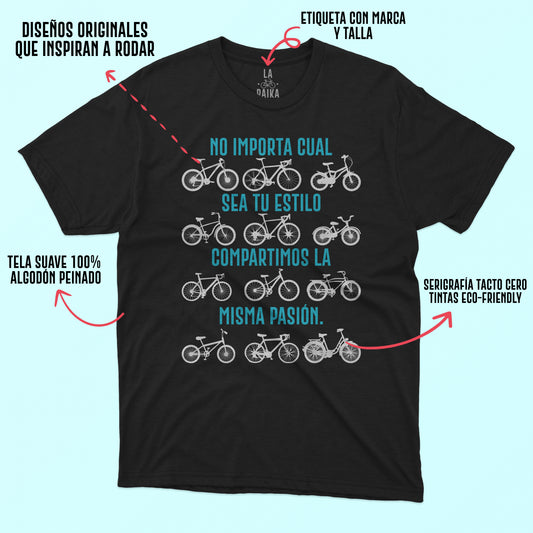 Playera MTB el que con Bikers anda