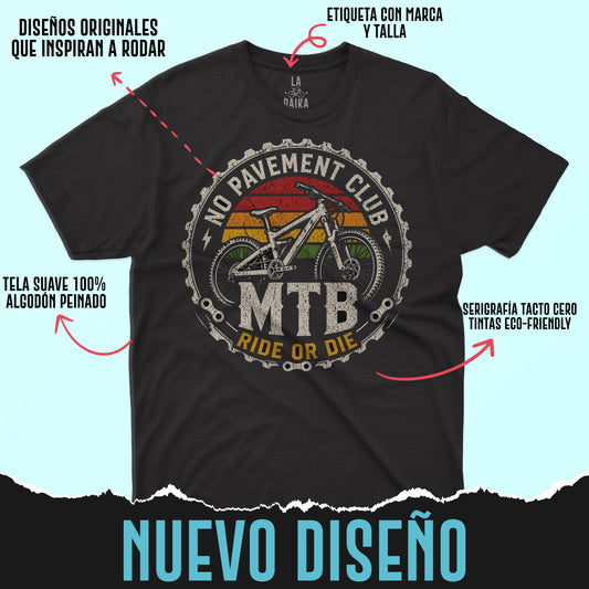 Playera No Pavement Club
