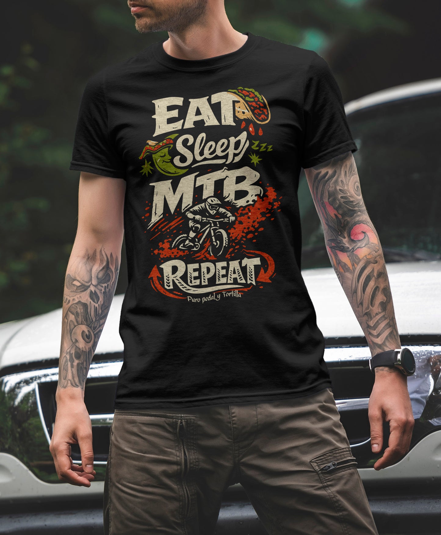 Eat Sleep Mtb Repeat