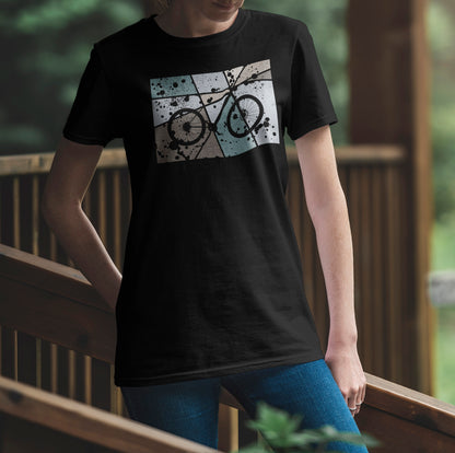 Playera MTB Geometrico