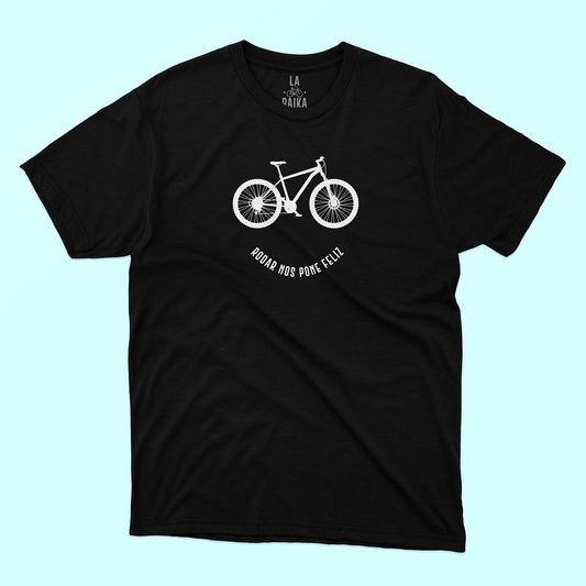 Playera MTB Rodar Feliz