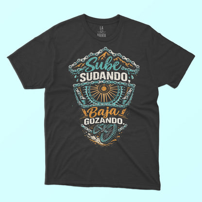 Playera MTB Sube Sudando
