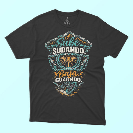 Playera MTB Sube Sudando